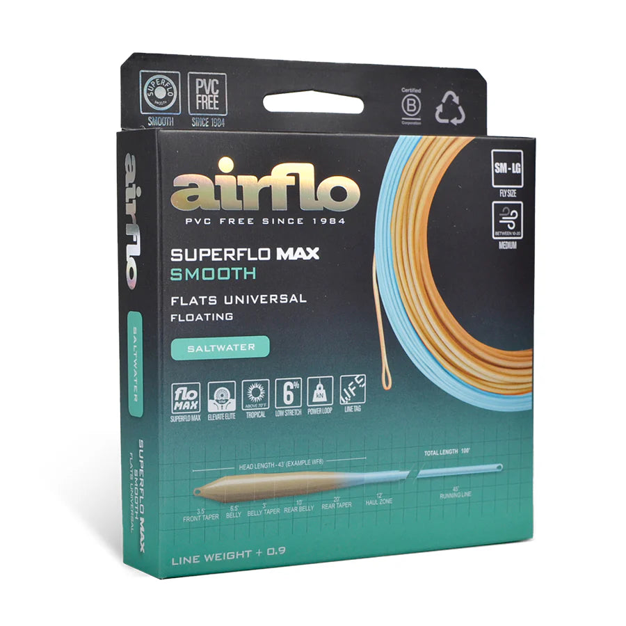 Airflo Superflo Max Smooth Flats Universal Taper (NEW)