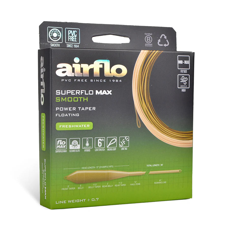 Airflo Superflo Max Smooth Power Taper (NEW)