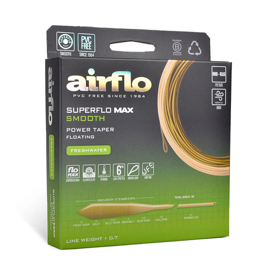Airflo Superflo Max Smooth Power Taper (NEW)