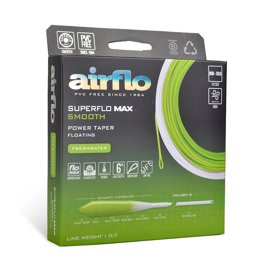 Airflo Superflo Max Smooth Power Taper (NEW)