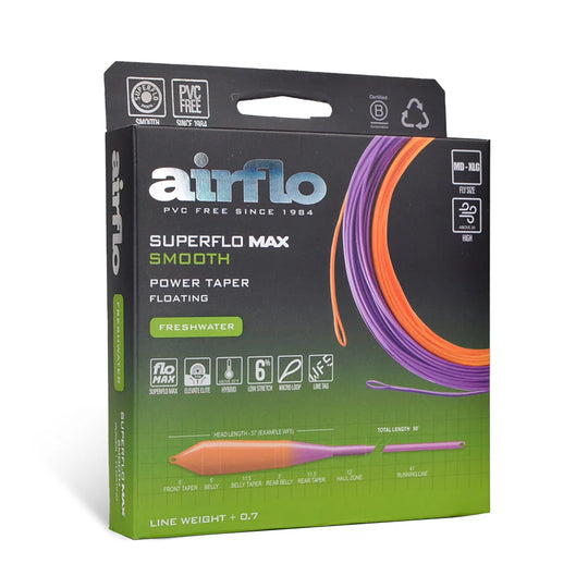 Airflo Superflo Max Smooth Power Taper (NEW)