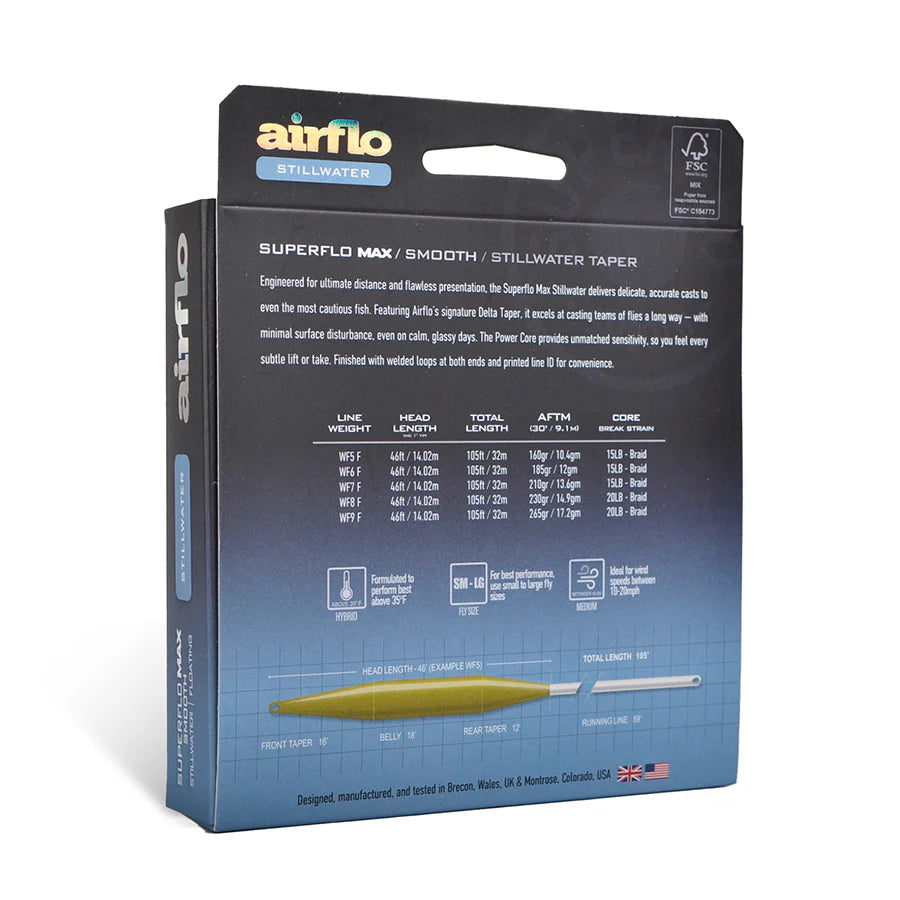 Airflo Superflo Max Smooth Stillwater - Float (NEW)