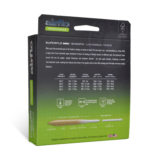 Airflo Superflo Max Smooth Universal Taper (NEW)