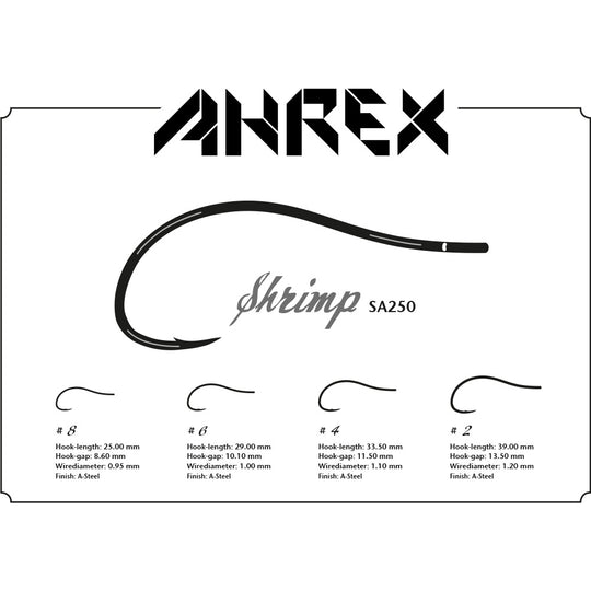 Ahrex SA250 Saltwater Shrimp Hook
