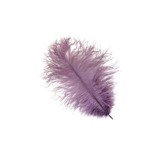 Marabou Brothers Ostrich Drab Feather Large Herl