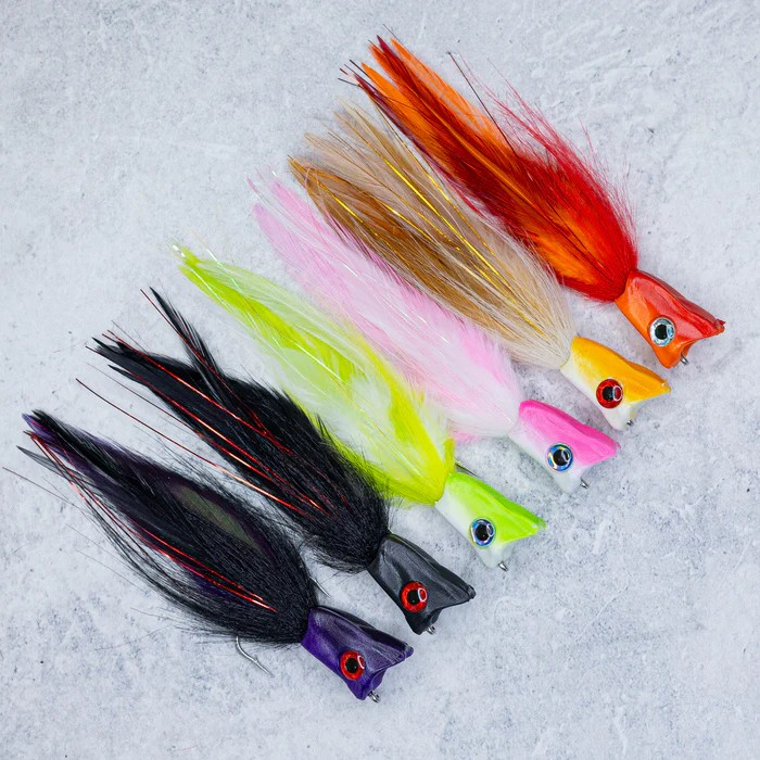 echo fishing lures Space Coast Echo Sounder Popper – Bear's Den Fly Fishing Co
