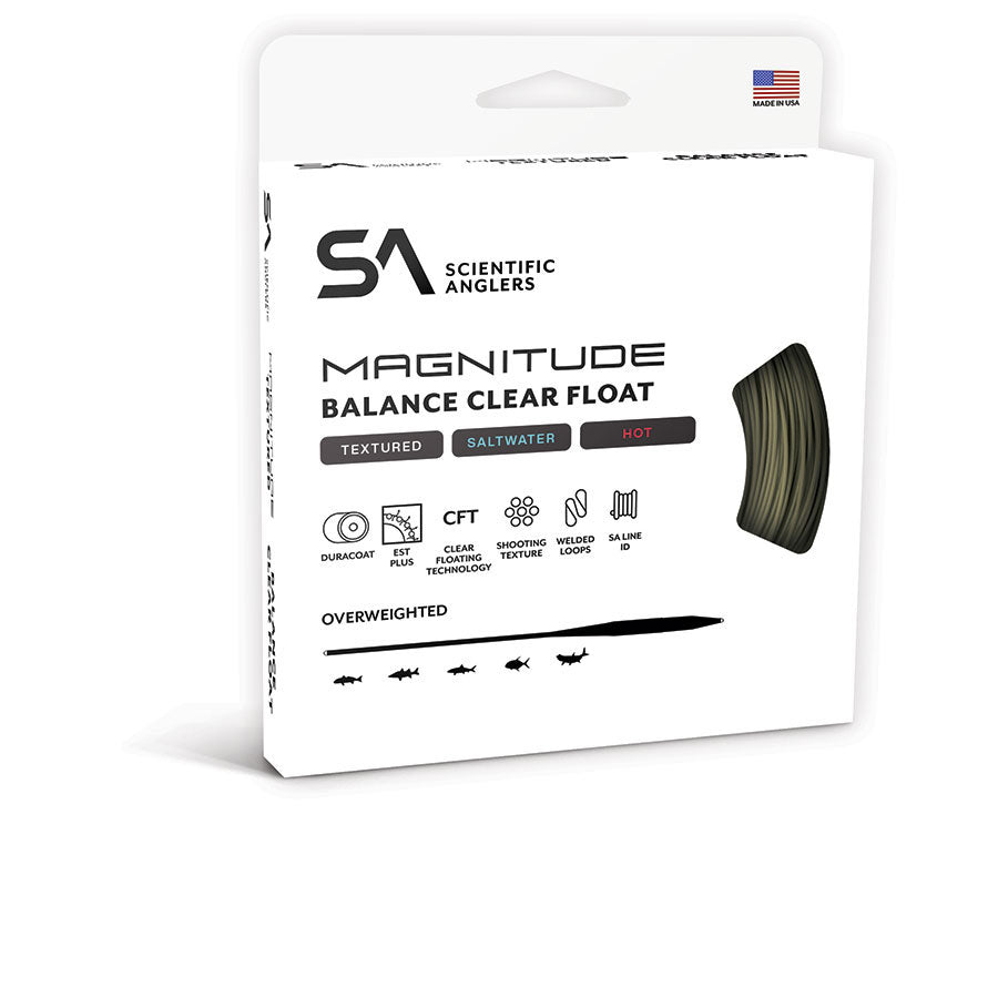 Scientific Anglers Magnitude Textured Balance Clear Tip Float