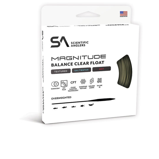 Scientific Anglers Magnitude Textured Balance Clear Tip Float