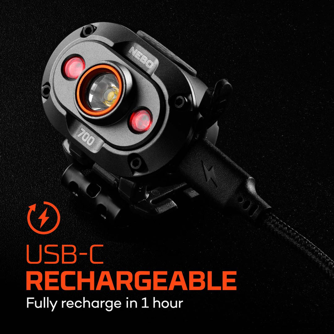 NEBO Mycro 700 Rechargeable Headlamp
