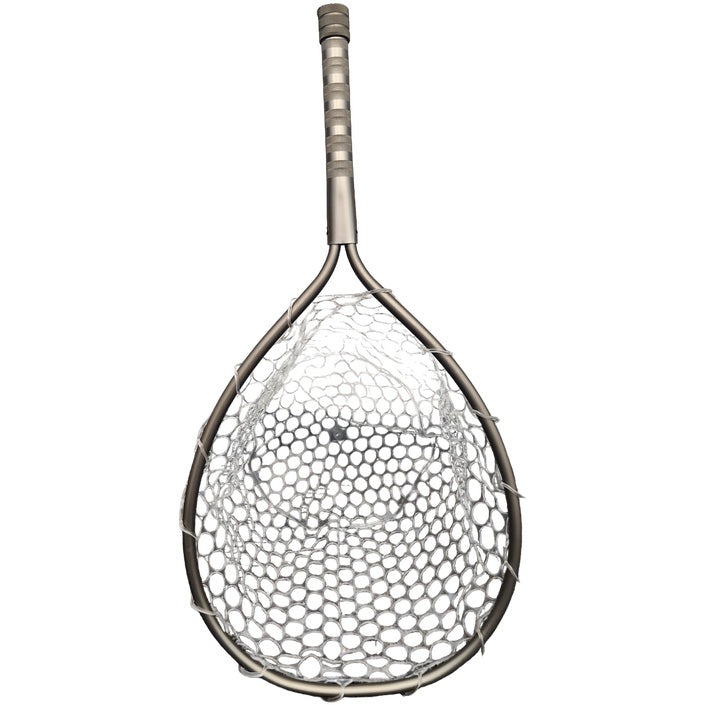aluminum fly fishing net Meat Hammock 27" Landing Net Burnt Orange