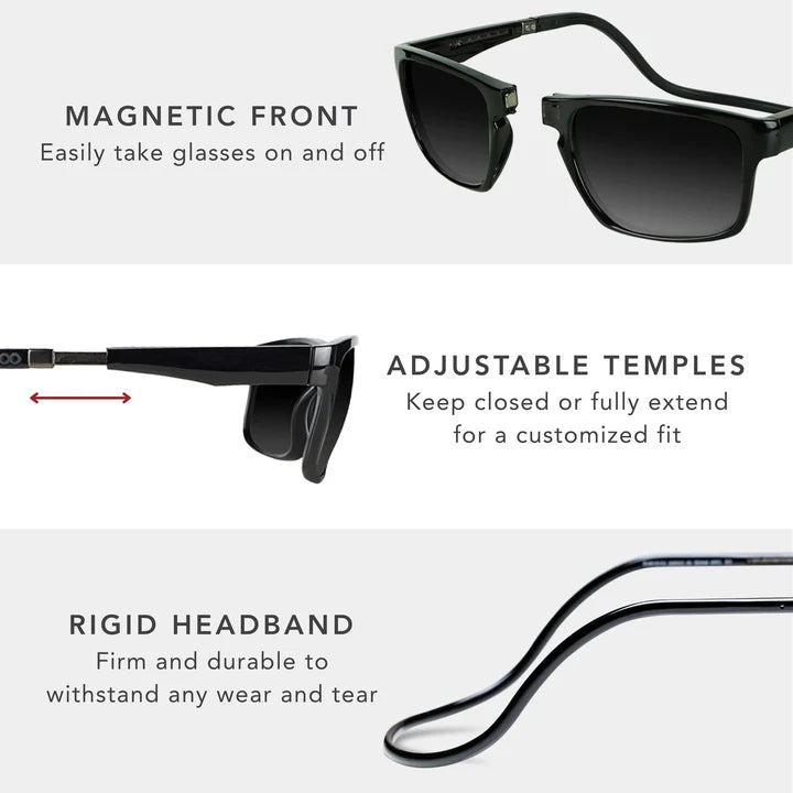 Clic Reader Ashbury Polarized Sun Bifocal