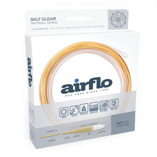 Airflo Superflo Ridge 2.0 Flats Tactical Taper | 12' Clear Tip