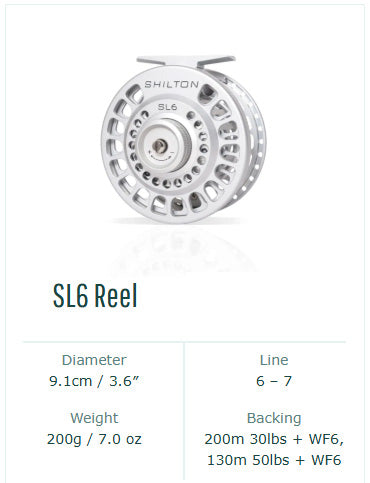 Shilton SL Series Fly Reel