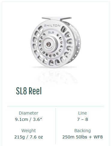 Shilton SL Series Fly Reel