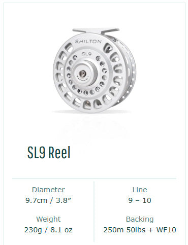 Shilton SL Series Fly Reel