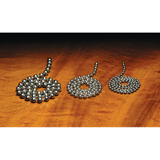 Hareline Stainless Steel Bead Chain Eyes