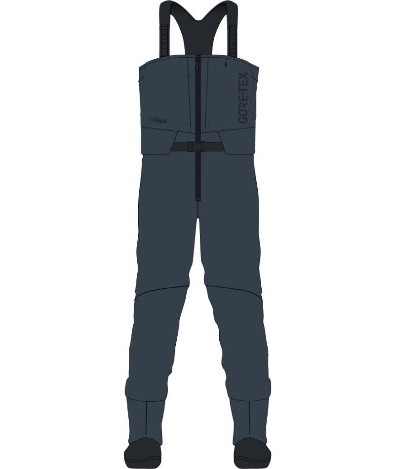 Sitka CrossCurrent Zip GTX Stockingfoot Wader