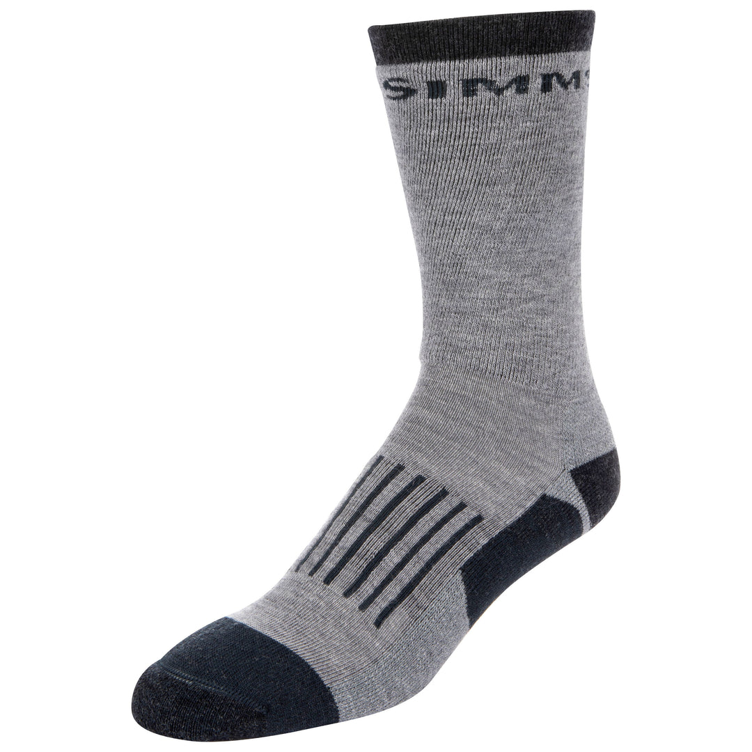 Simms Merino Midweight Hiker Sock Steel Grey Image 01