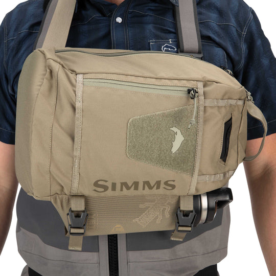 Simms Tributary Sling Pack Tan Image 20