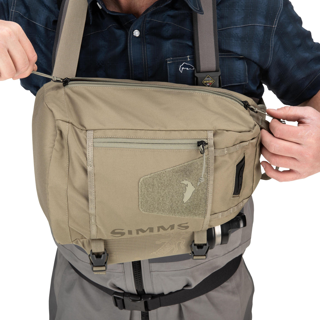 Simms Tributary Sling Pack Tan Image 21