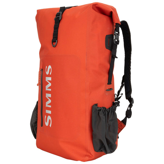Simms Dry Creek Rolltop Backpack Simms Orange Image 01