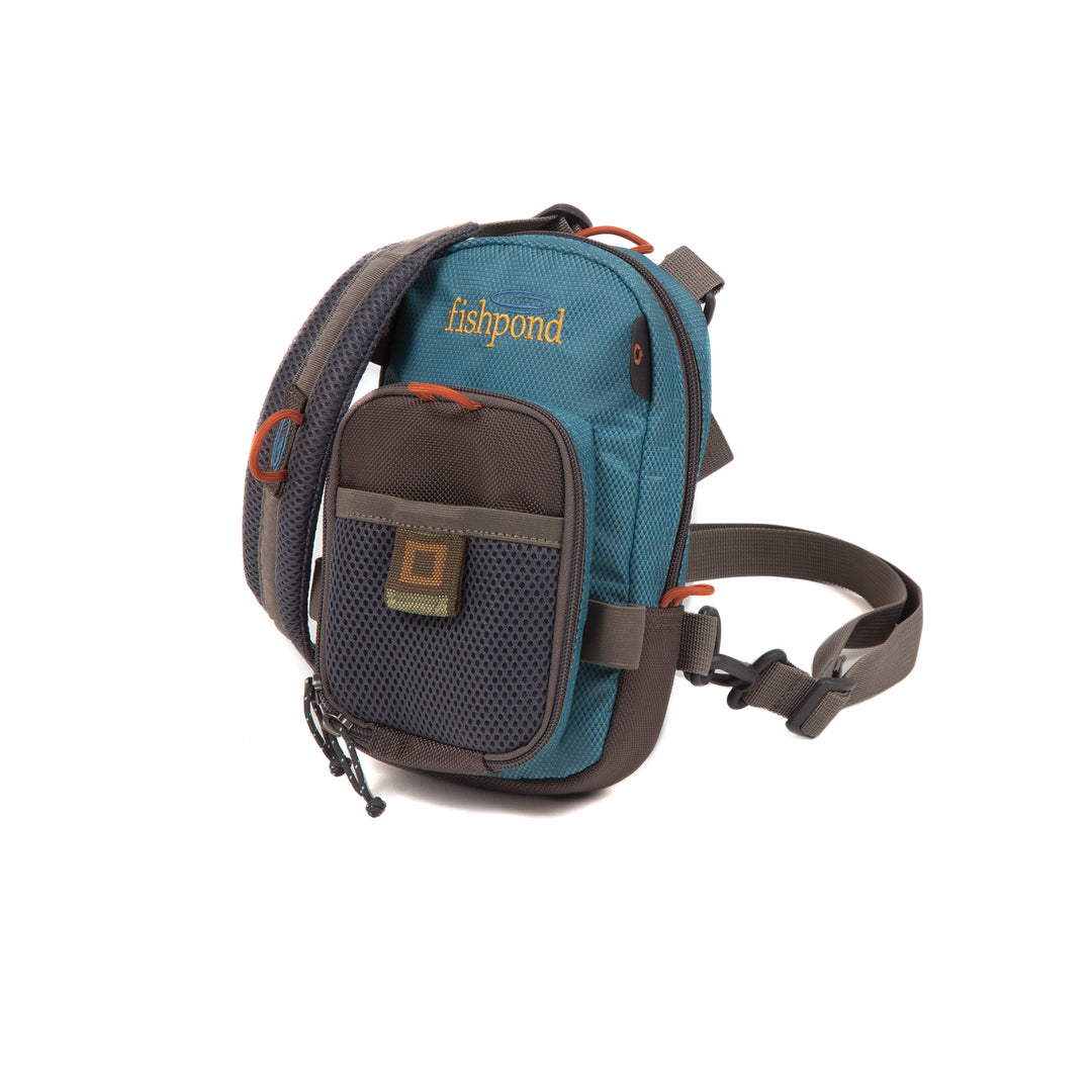 Fishpond Blue River Chest/Lumbar Fly Fishing Pack with Zip Down