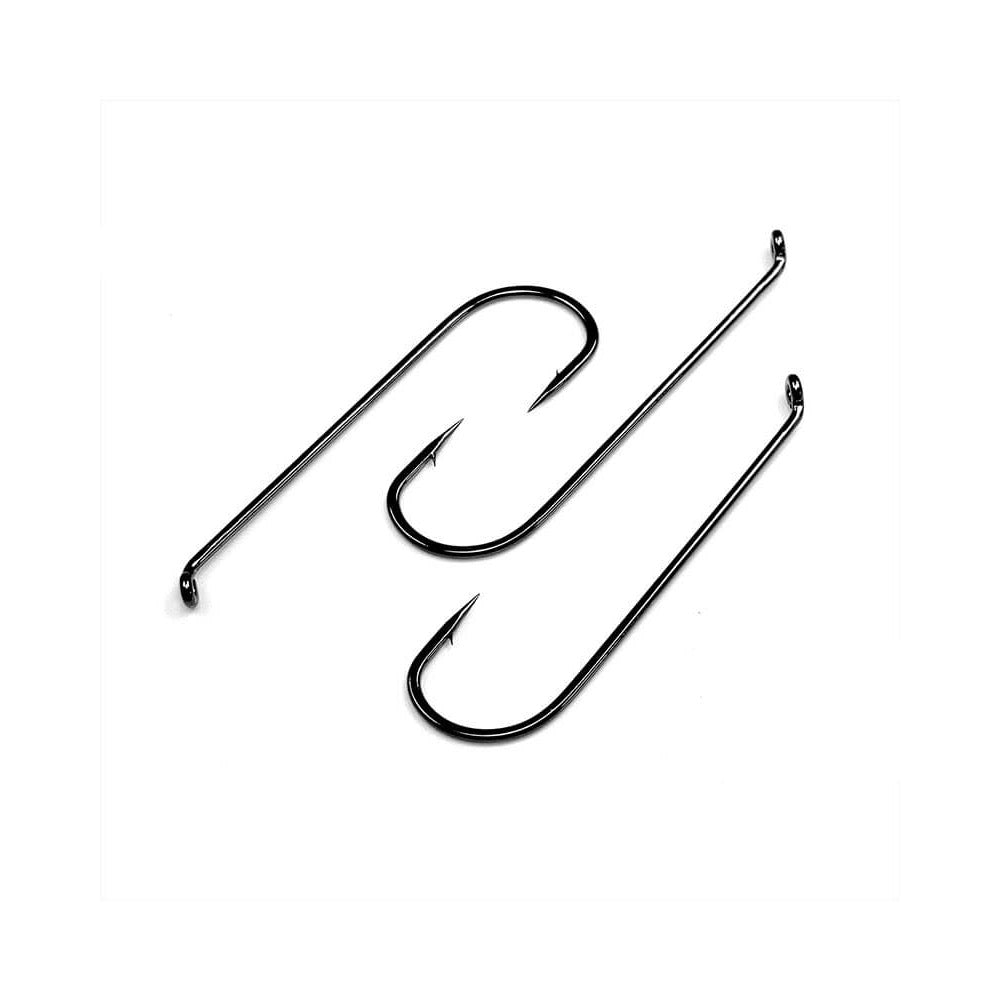 VMC 7161 Black Nickel Jig Hook - 5/0 pack of 100 by Fishing Weight