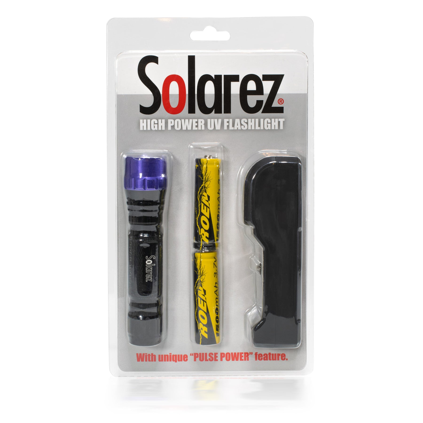 Solarez High Output UVa Flashlight With Battery and Charger