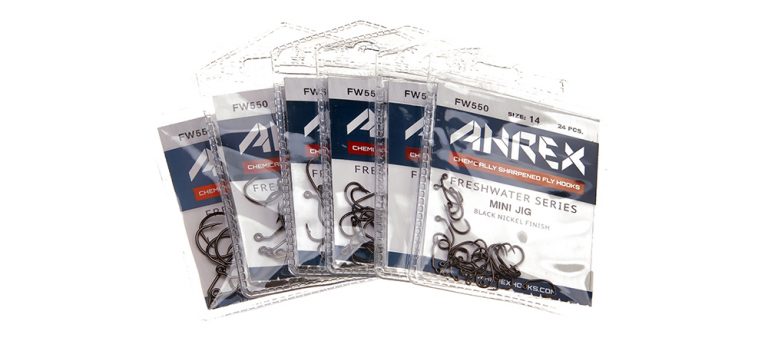 Ahrex FW550 Mini Jig Barbed Hook