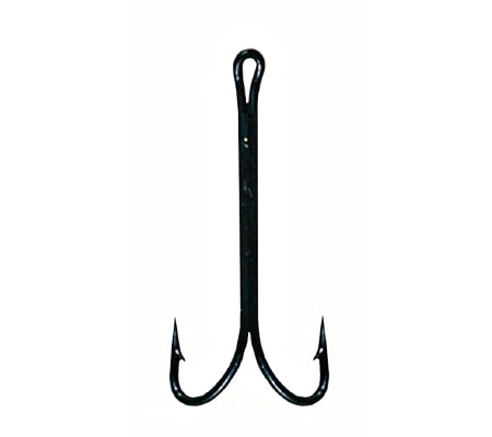 Daiichi 7131 Double Salmon Hook #8 / 6 Pack / Black