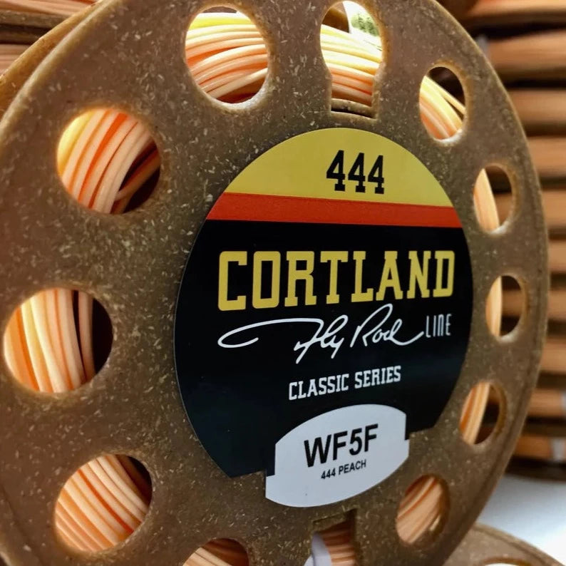 cortland fly reel Cortland 444 Classic Peach Floating Fly Line – Bear's Den Fly Fishing Co