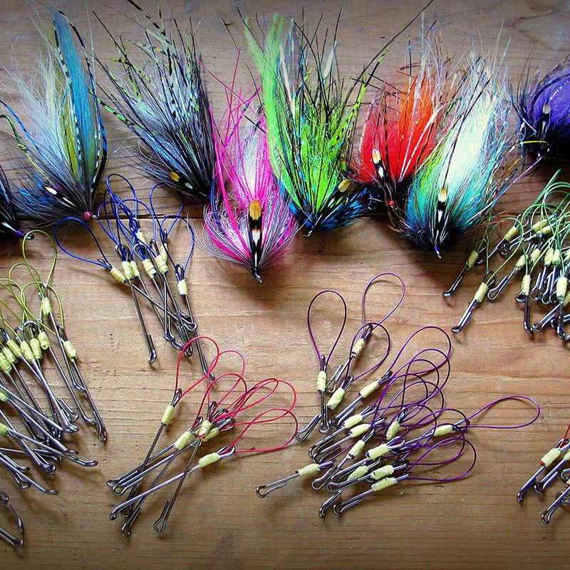 Flymen Fishing Company Fish-Skull Senyo's Articulated Shank For Steelhead & Salmon Flies