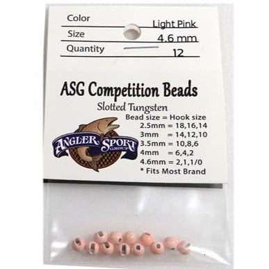 ASG Slotted Tungsten Competition Beads – Bear's Den Fly Fishing Co.