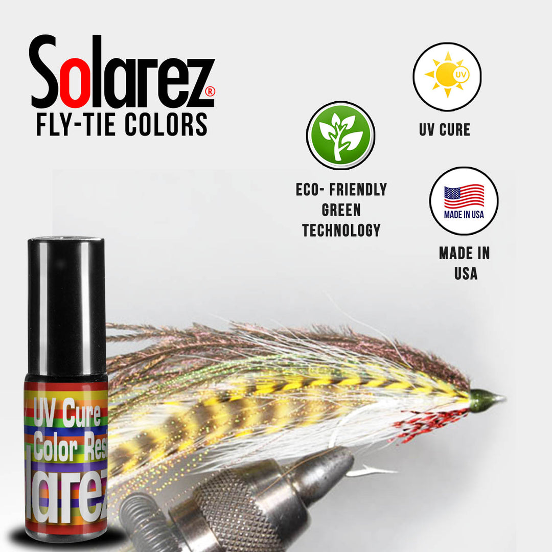 Solarez UV Fly Tie COLOR Bottle w Brush Cap