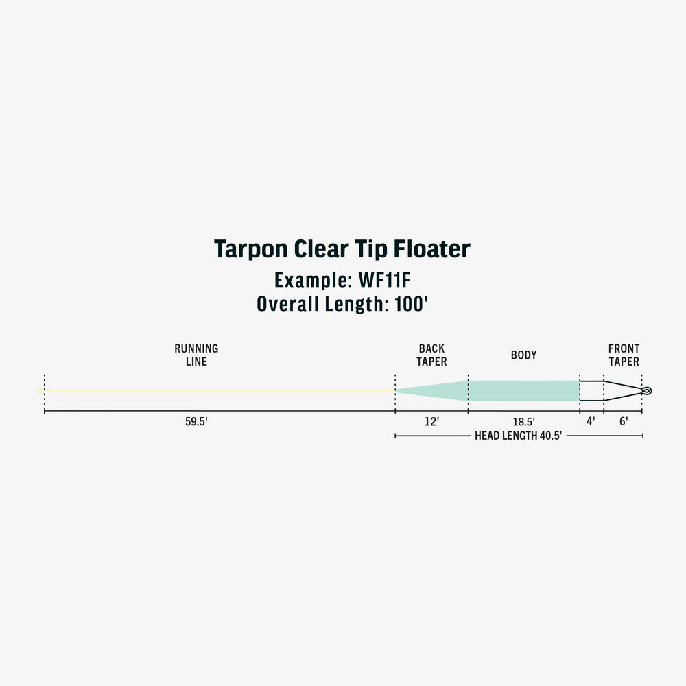 RIO Products Premier Tarpon Clear Tip Floater