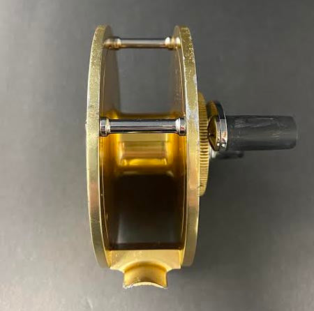 brass deep sea fishing reel Seamaster S-handle Tarpon A/R Reel – Bear's Den Fly Fishing Co