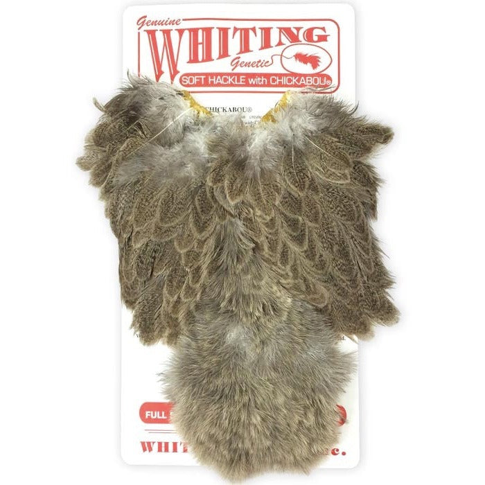 Whiting Farms Brahma Hen Soft Hackle with Chickabou – Bear's Den Fly ...