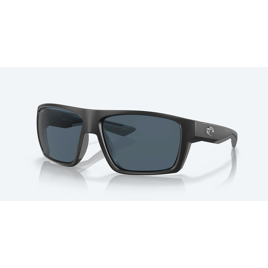 Costa Del Mar Bloke Sunglasses Matte Black / Green Mirror