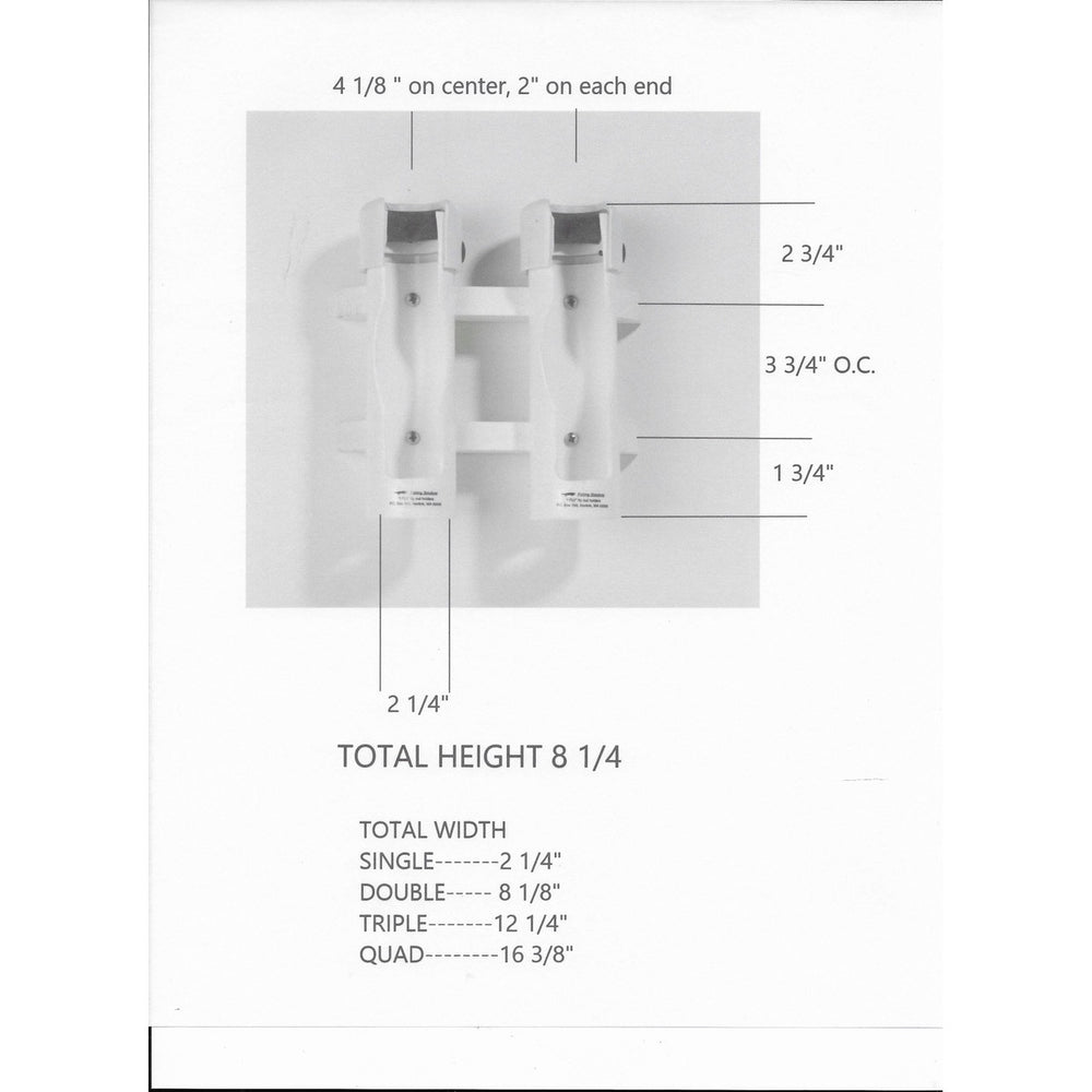 IFly Suction Cup Single Rod Holder