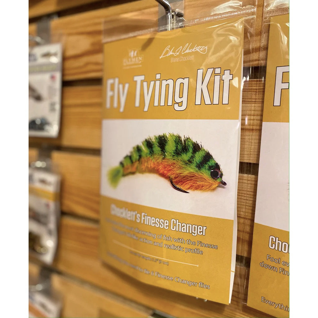 Flymen Fishing Company Chocklett's Mini Finesse Changer Fly Tying Kit