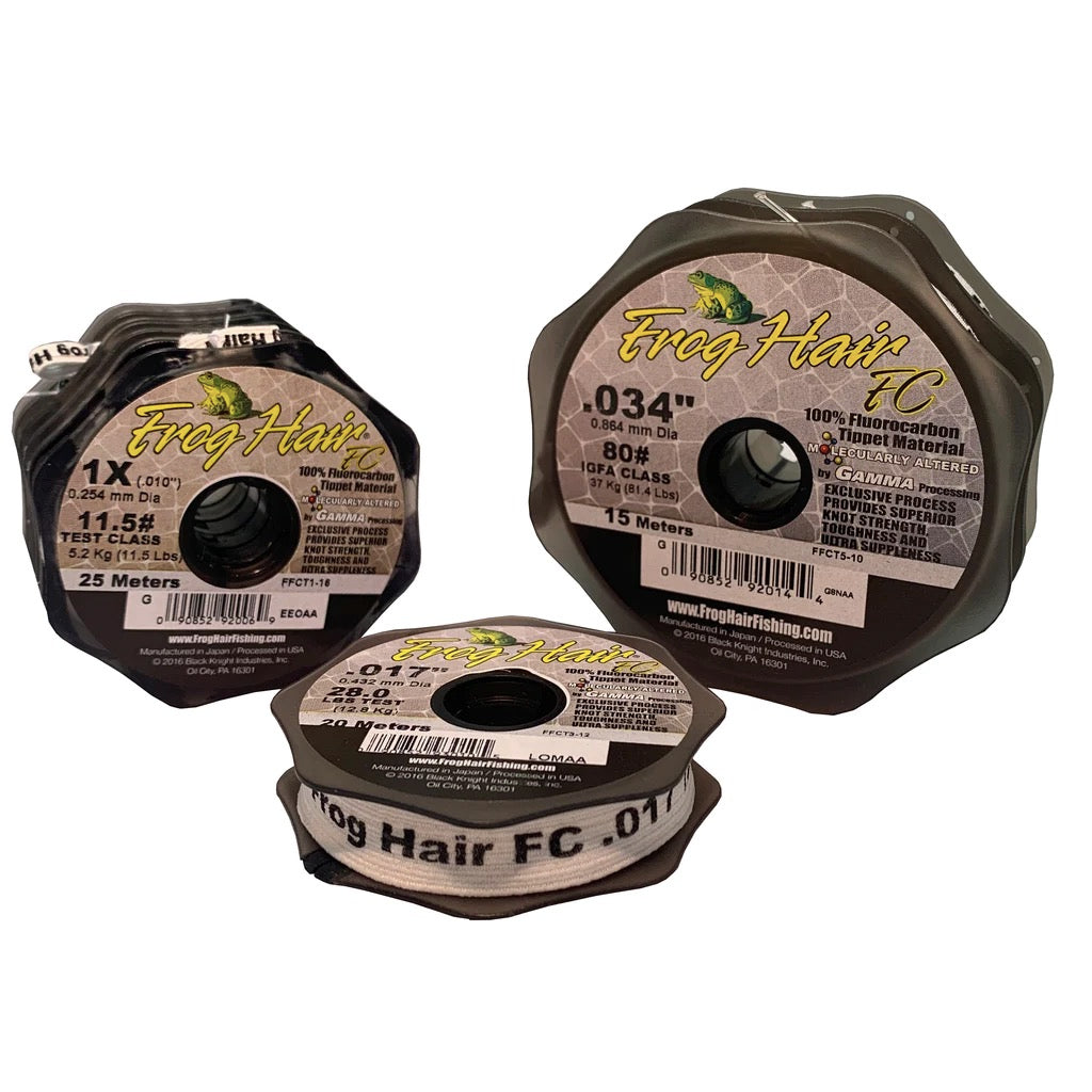 Frog Hair Fluorocarbon Tippet Guide Spool