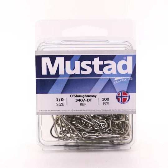 Mustad 3407DT Classic O'Shaughnessy Duratin Hook