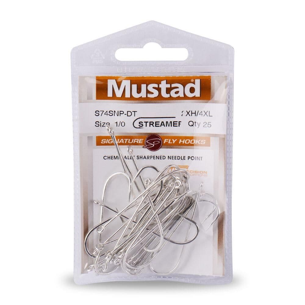 Mustad O'Shaughnessy Hooks 6 / 0 25 Pack