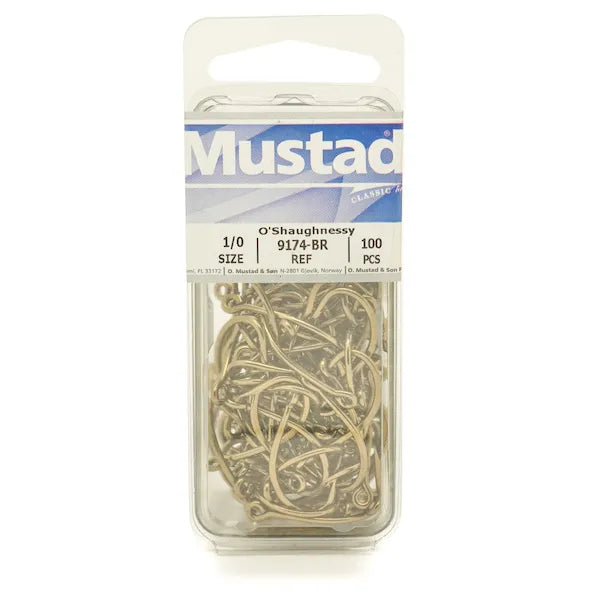 Crochets De Pêche Mustad 9606 O'Shaughnessy 10/0 - Lot De 86, Argentés, Pour Mer, Neuf