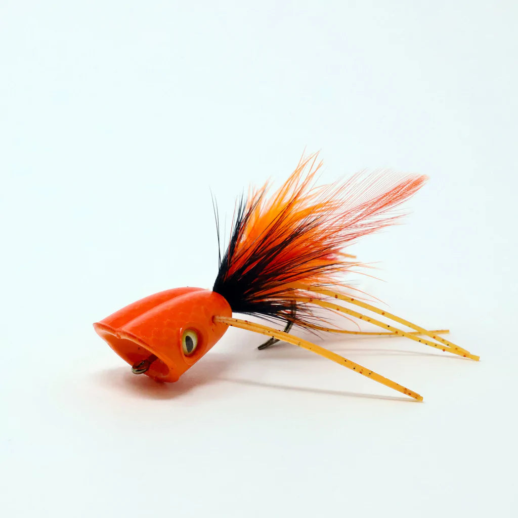 Flymen Fishing Company Surface Seducer Double Barrel Bass Bug Popper 2.0